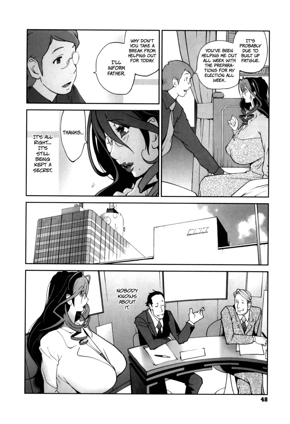 Hentai Manga Comic-Doukoku no Taiyou Koukotsu no Tsuki-Chapter 3-4